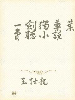 一剑独尊叶玄免费听小说