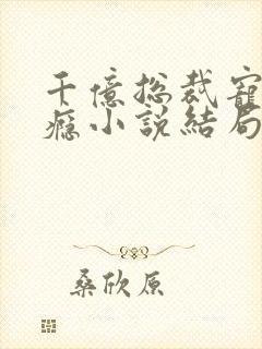 千亿总裁宠妻成瘾小说结局封面