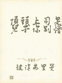 顶头上司是后妈儿子你别懵