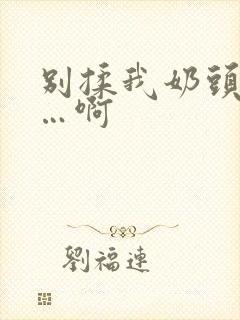 别揉我奶头…嗯…啊