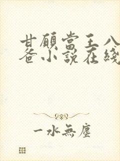 甘愿当王八的爸爸小说在线阅读