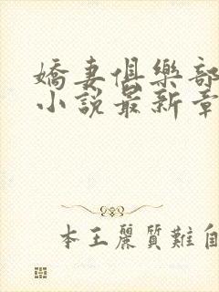 娇妻俱乐部沉沦小说最新章节更新时封面