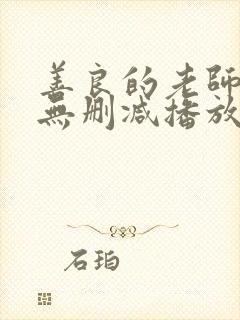 善良的老师hd无删减播放地址