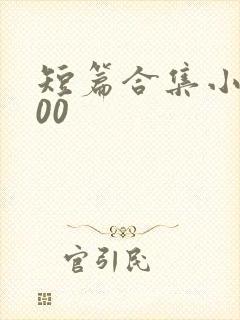 短篇合集小说500封面