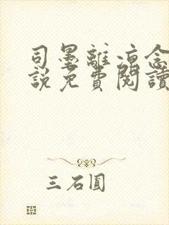 司墨离凉念禾小说免费阅读