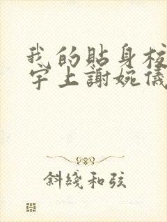 我的贴身校花唐宇上谢婉仪