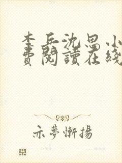 李兵沈思小说免费阅读在线