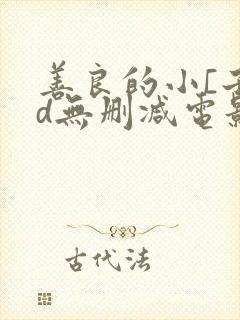 善良的小[子hd无删减电影