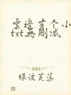 云边有个小卖部txt无删减