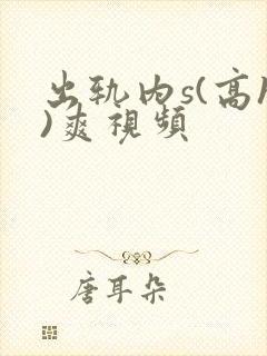 出轨内s(高h)爽视频