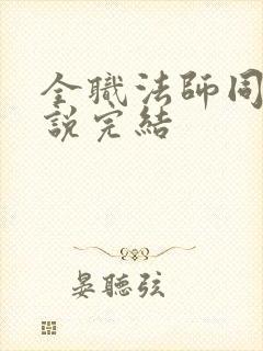 全职法师同人小说完结封面