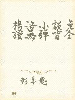 杨洛小说免费阅读无弹窗全文