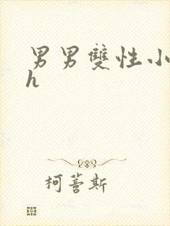 男男双性小说高h