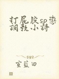 打屁股sp惩罚调教小诗封面