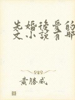 先婚后爱的高干文小说有哪些