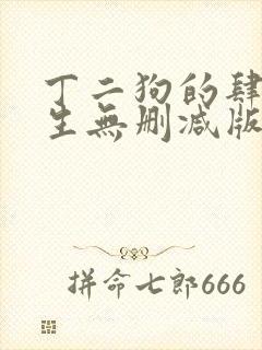 丁二狗的肆意人生无删减版小说免费
