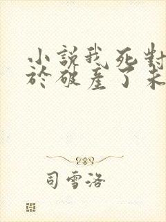 小说我死对头终于破产了未删减小说