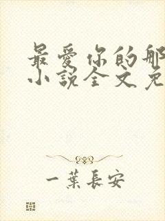 最爱你的那十年小说全文免费