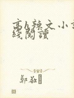 高h辣文小说在线阅读