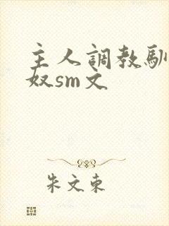 主人调教驯化贱奴sm文