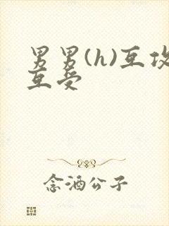 男男(h)互攻互受