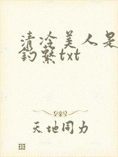 清冷美人是心机钓系txt