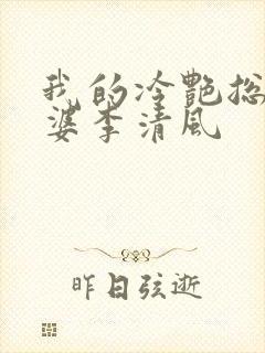 我的冷艳总裁老婆李清风封面