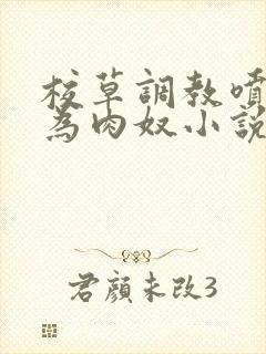 校草调教喷水沦为肉奴小说