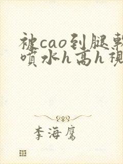 被cao到腿软喷水h高h视频