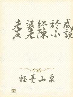 老婆终于成为朋友老陈小说最新章节