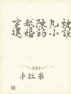 穿越陈凡被女帝退婚的小说