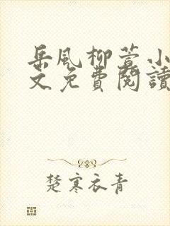 岳风柳萱小说全文免费阅读