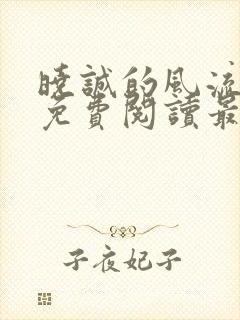 晓诚的风流人生免费阅读最新章节