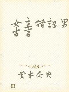 女主错认男主的古言
