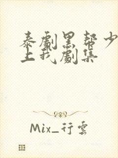 泰剧黑帮少爷爱上我剧集