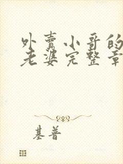 外卖小哥的总裁老婆完整章节下载