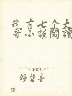 我有七个大佬哥哥小说阅读全部