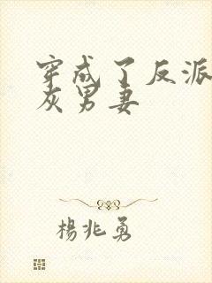 穿成了反派的炮灰男妻封面