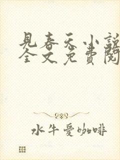 见春天小说在线全文免费阅读无删减