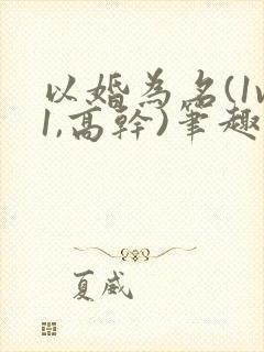 以婚为名(1v1,高干)笔趣阁