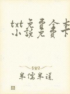 txt免费全本小说免费下载网封面