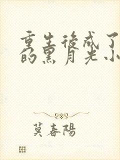 重生后成了权臣的黑月光小说