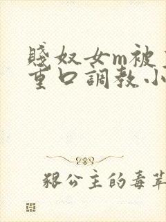 贱奴女m被主人重口调教小说