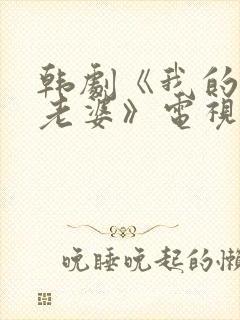 韩剧《我的邻居老婆》电视剧