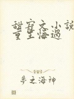 甜宠文小说推荐重生悔过