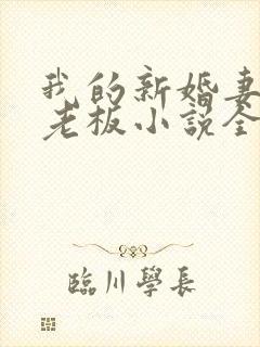 我的新婚妻子菜老板小说全文阅读封面