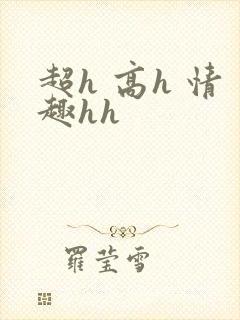 超h 高h 情趣hh