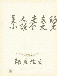 美人老矣的原著小说全文免费阅读