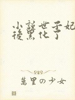 小说世子妃重生后黑化了