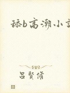 舔b高潮小说